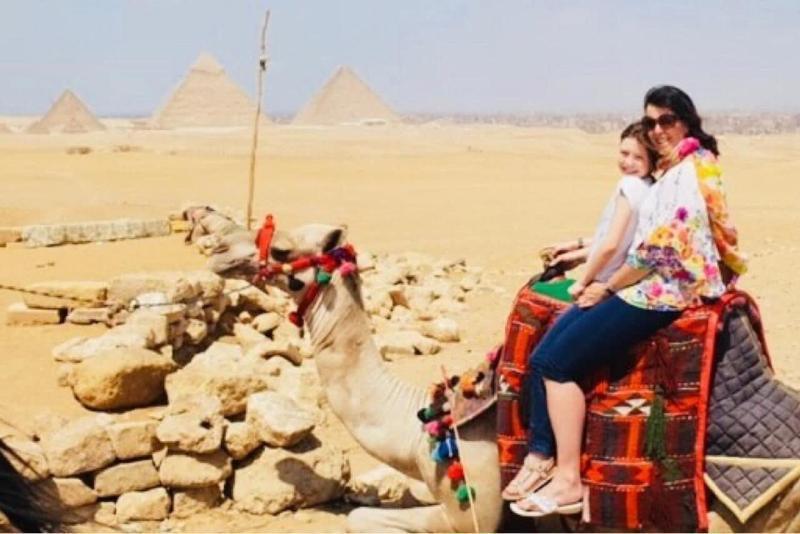 Amon Holiday Pyramids Inn Kafrat al Jabal Exterior photo