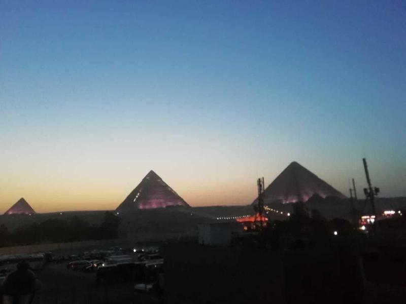Amon Holiday Pyramids Inn Kafrat al Jabal Exterior photo